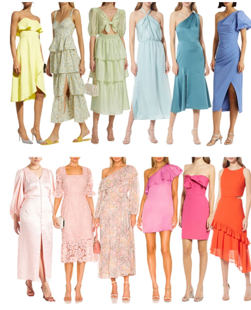 Example of semi-formal attire for women